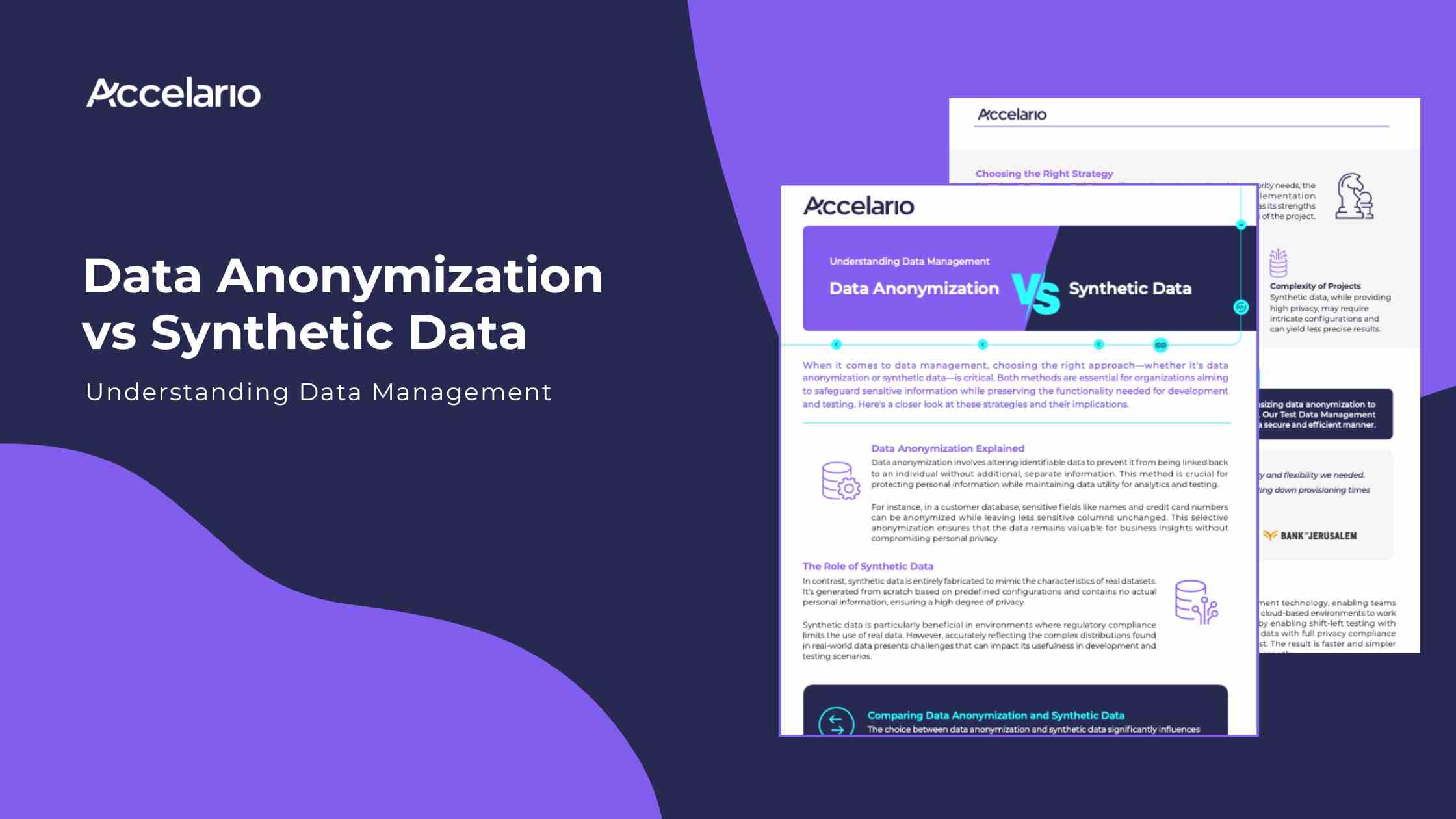 Understanding Data Management: Data Anonymization vs Synthetic Data